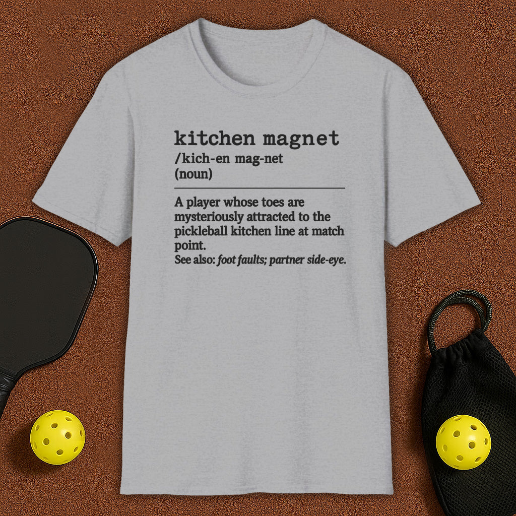 Kitchen Magnet Voc. Pickleball T-Shirt