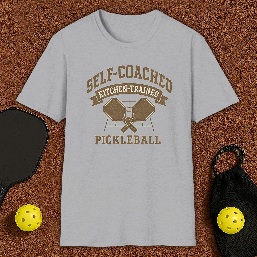 Self Coached Pickleball T-Shirt