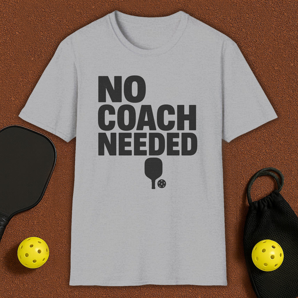 No Coach Pickleball T-Shirt