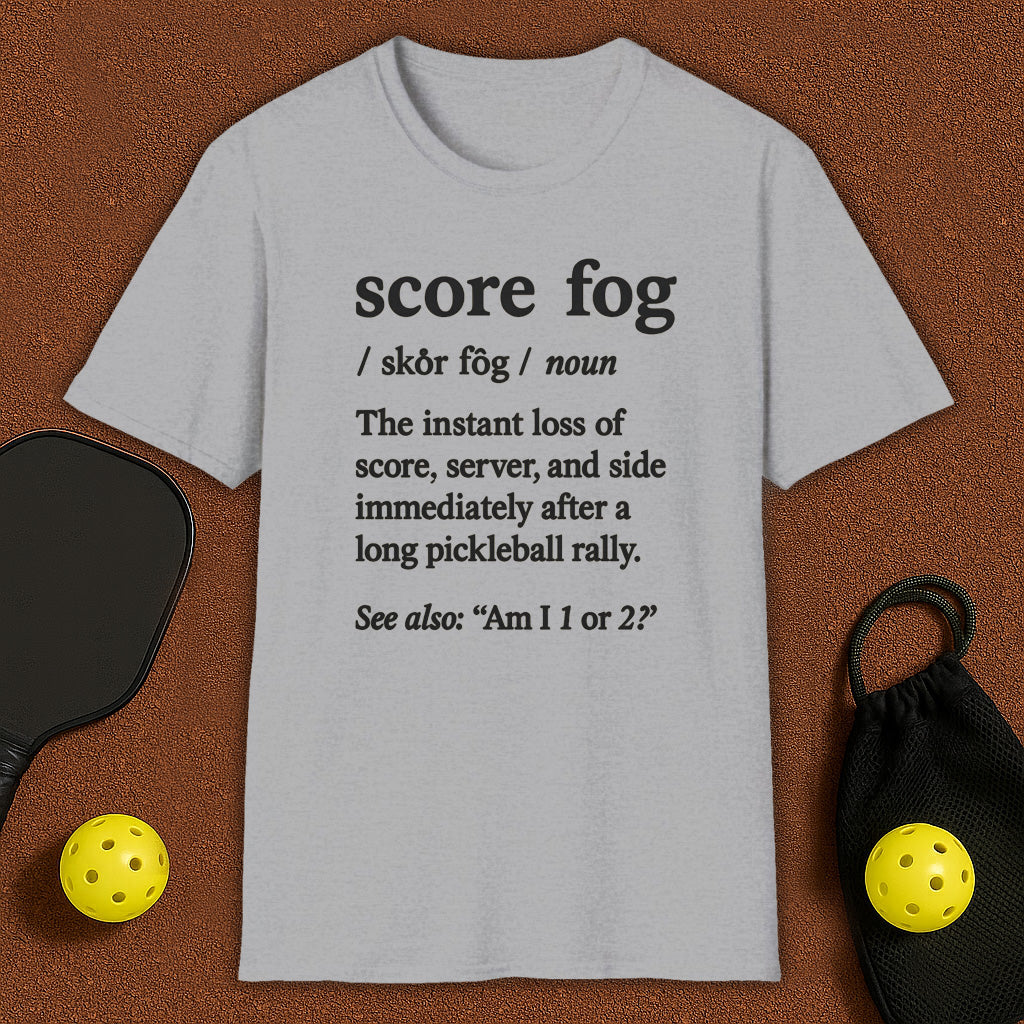 Score Fog Voc. Pickleball T-Shirt