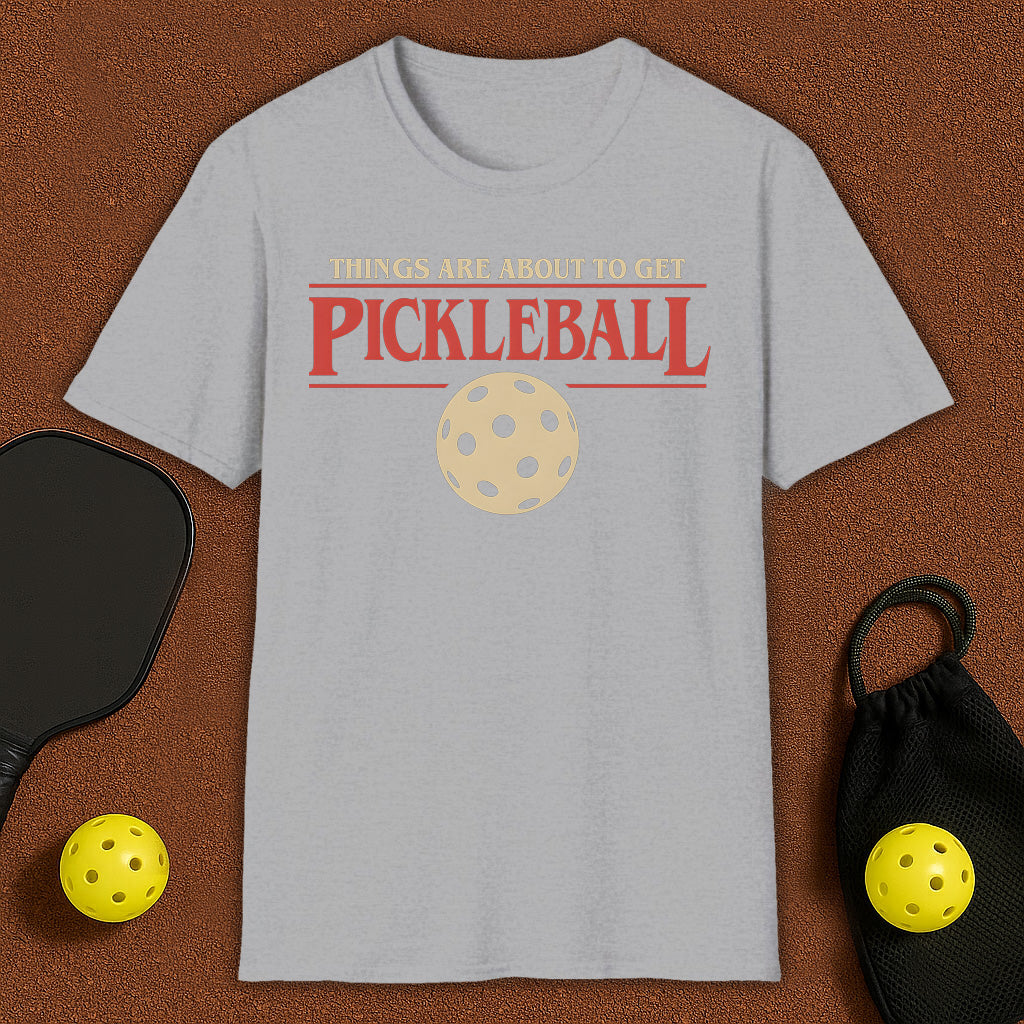 Stranger Things of Pickleball T-Shirt