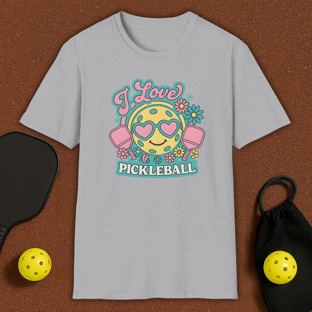 I Love Pickleball T-Shirt