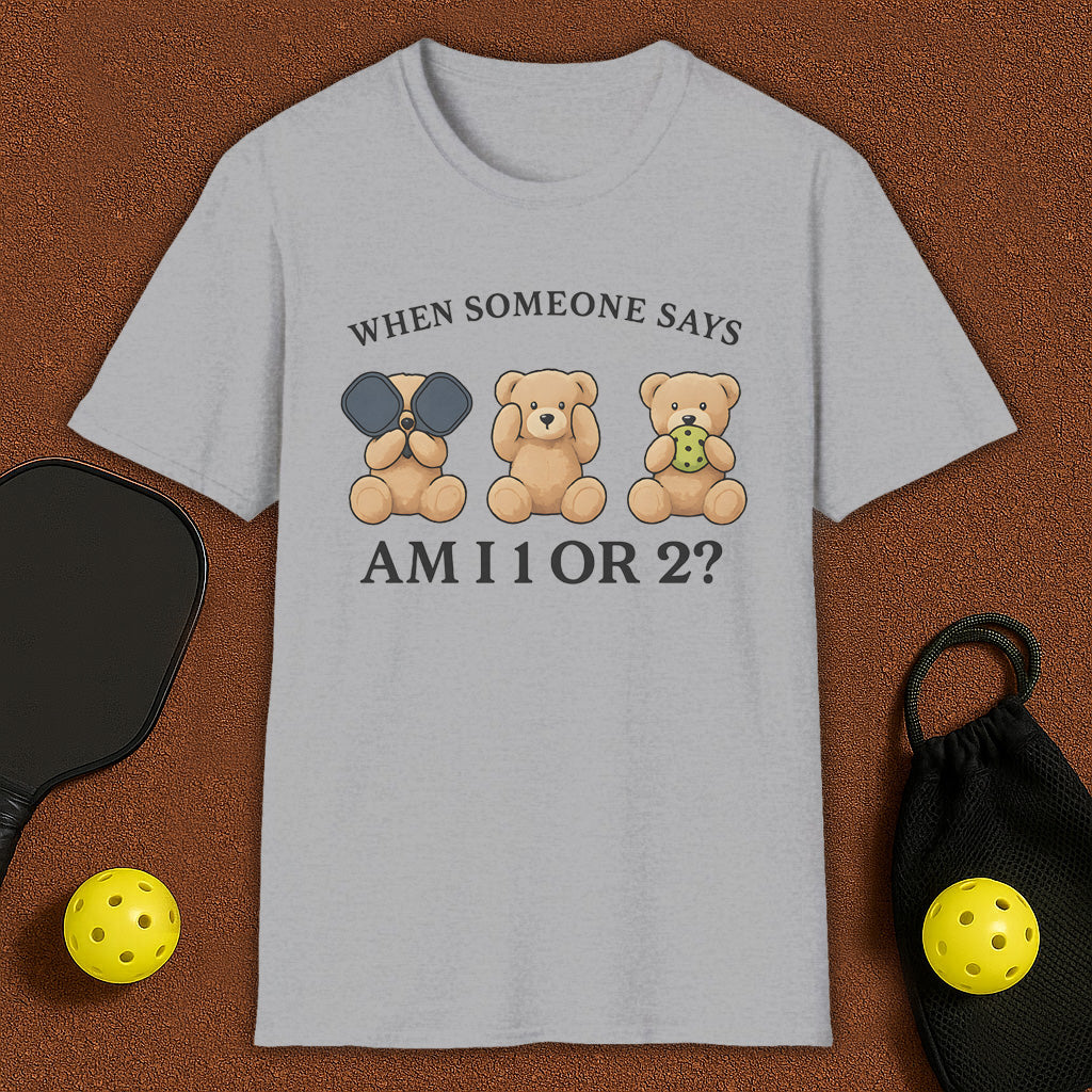 Cute Teddy Pickleball T-Shirt