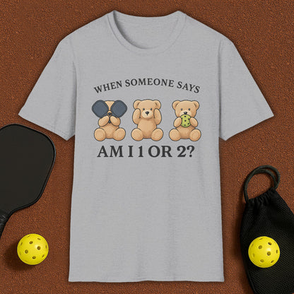 Cute Teddy Pickleball T-Shirt