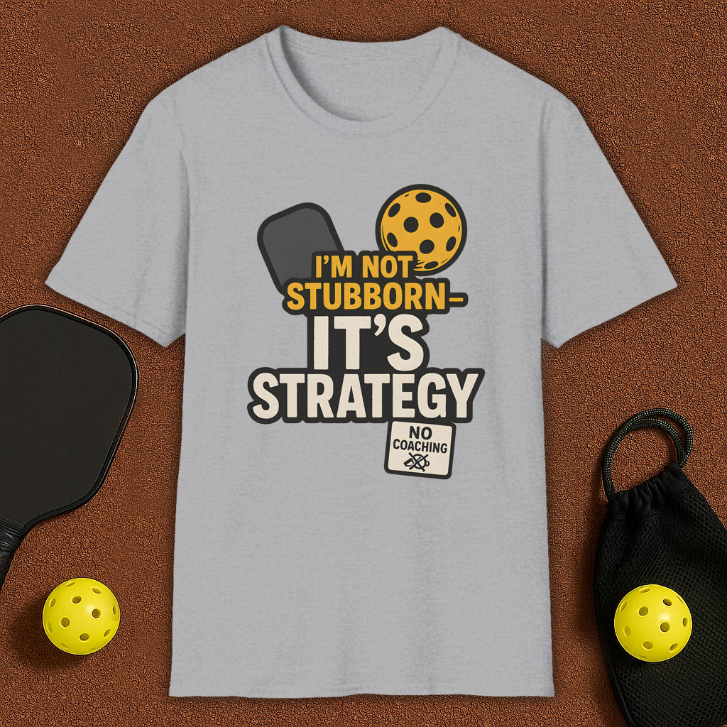 No Coaching Pickleball T-Shirt