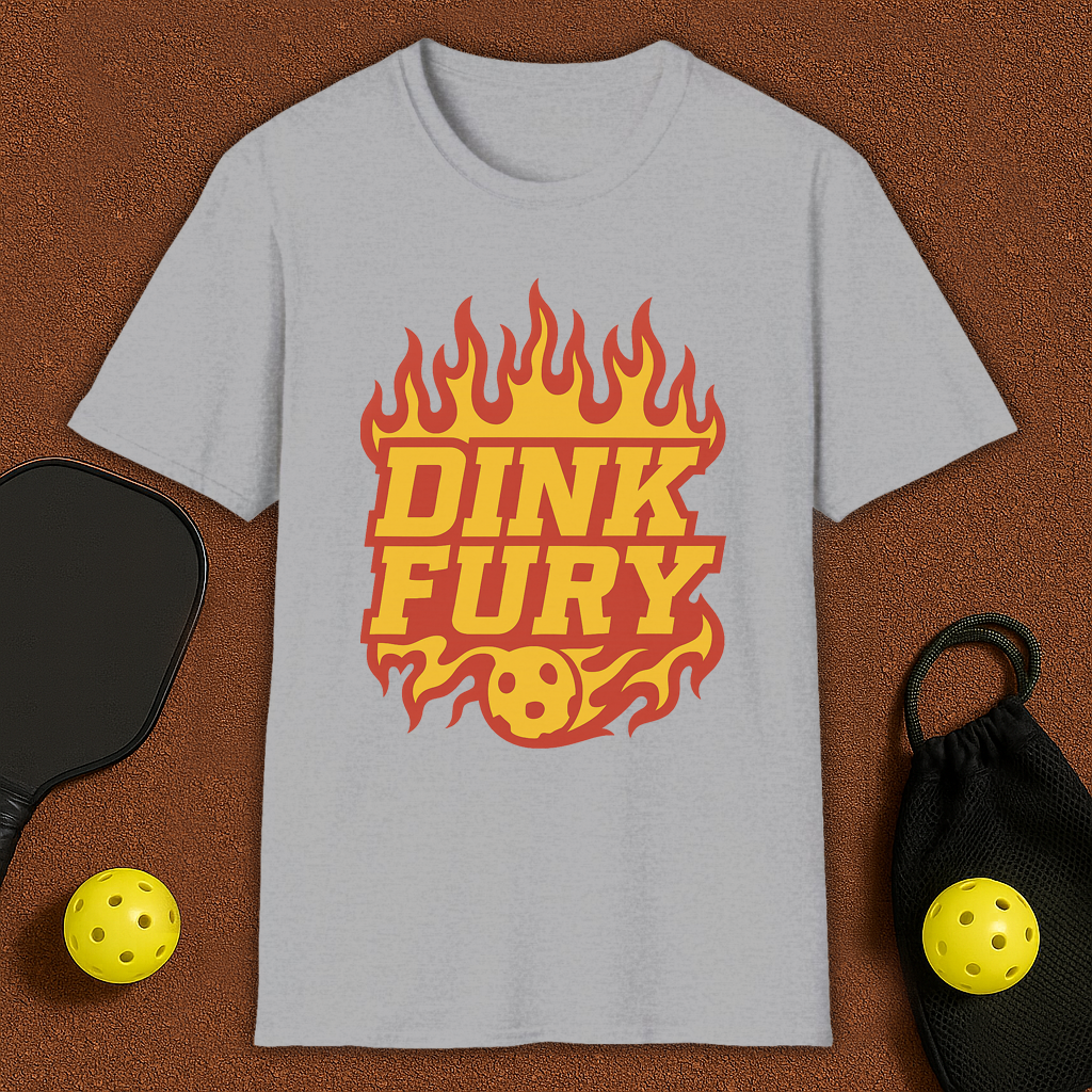 Dink Furry Pickleball T-Shirt