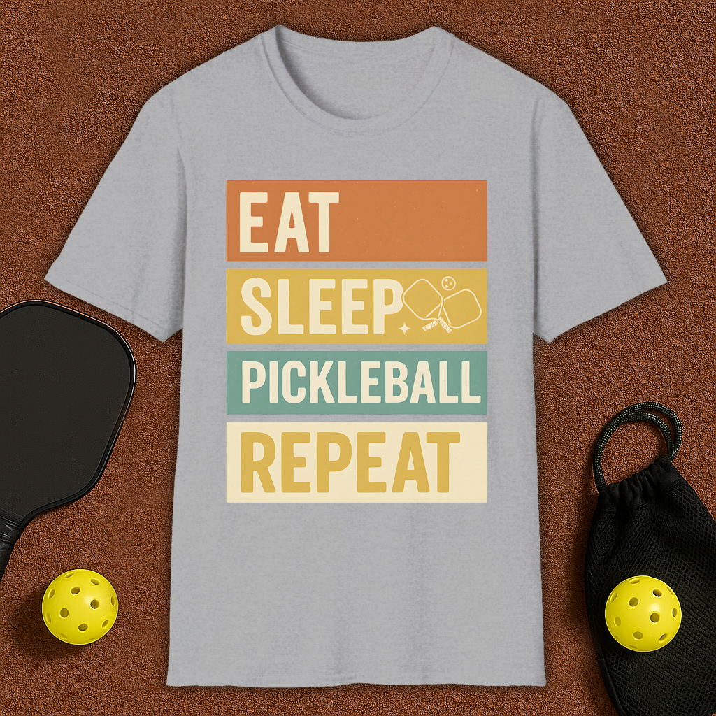 Eat Sleep Pickleball  T-Shirt