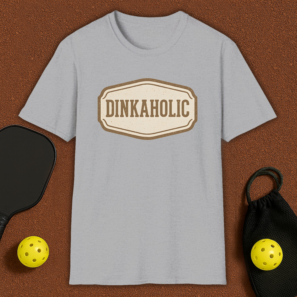 Dinkaholic Pickleball T-Shirt