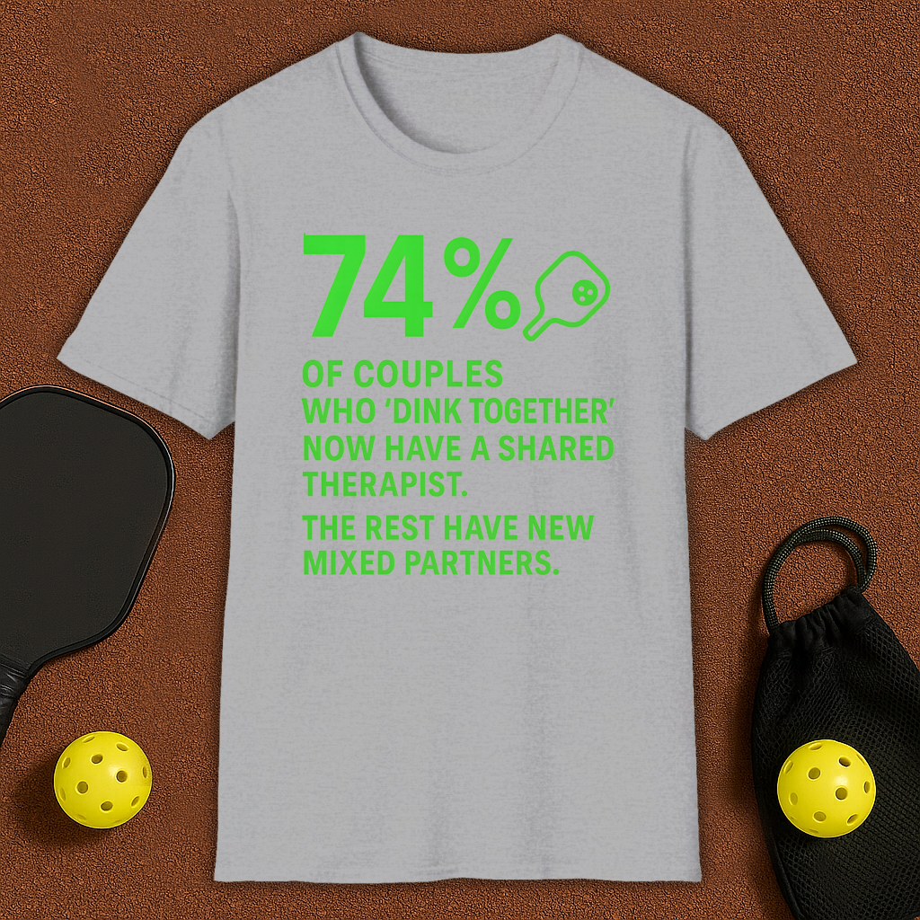 Couples Who Dink Need Therapist Pickleball T-Shirt