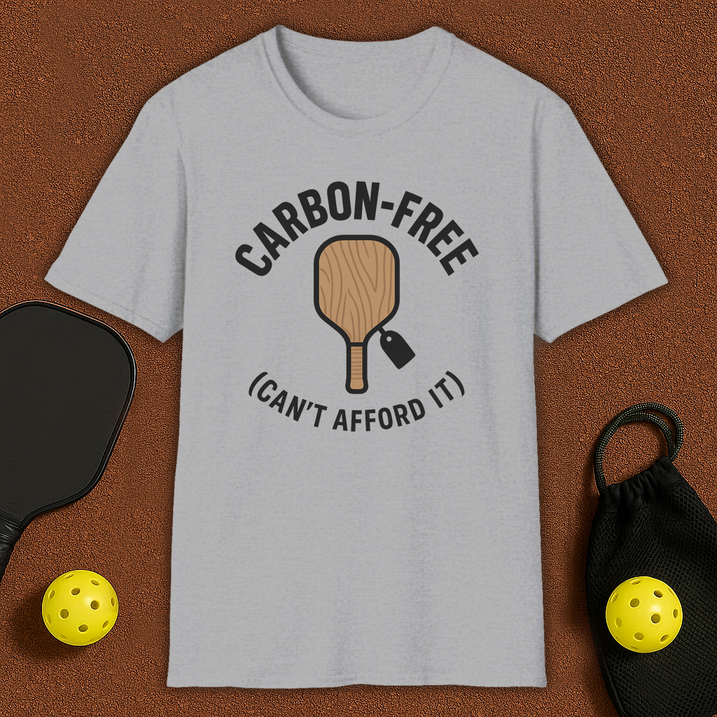 Carbon Fee Pickleball T-Shirt