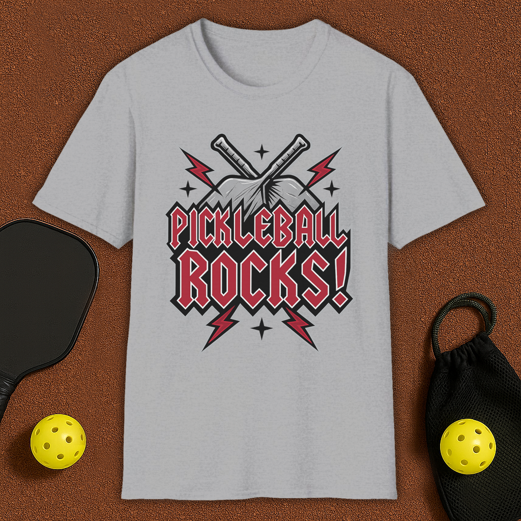 Pickleball Rocks! T-Shirt
