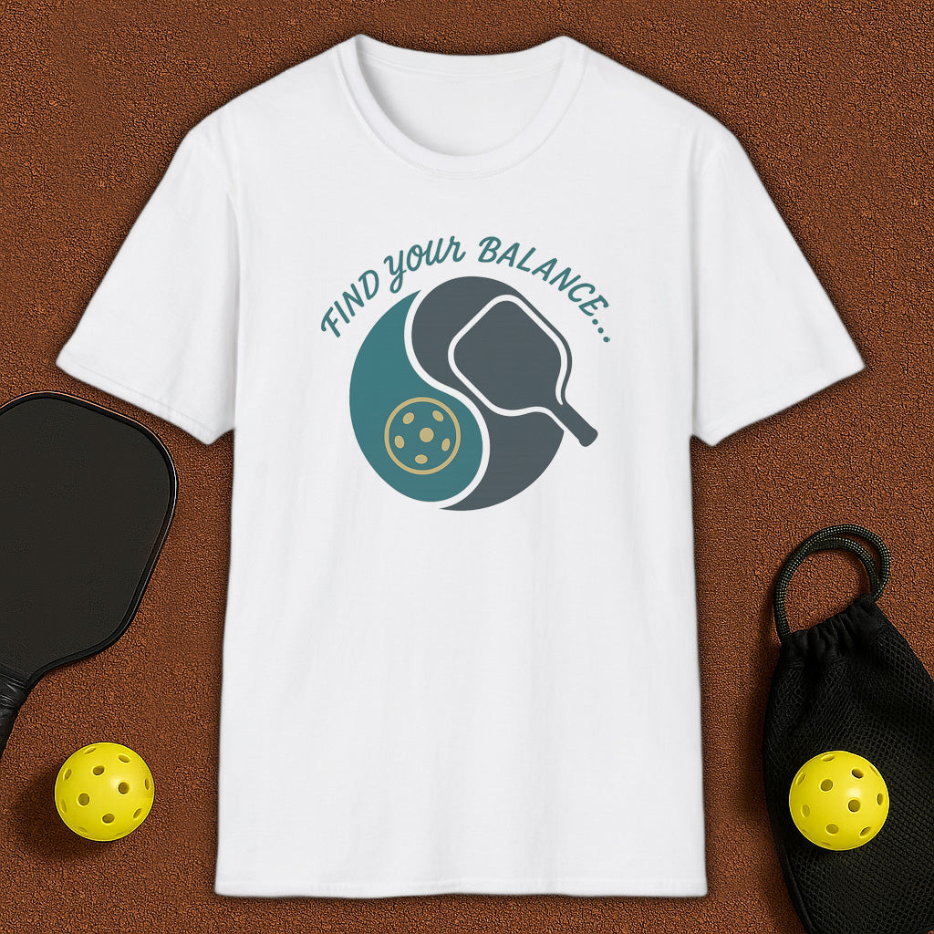 Find Your Balance Pickleball T-Shirt