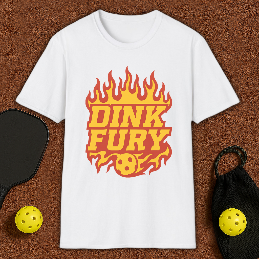 Dink Furry Pickleball T-Shirt