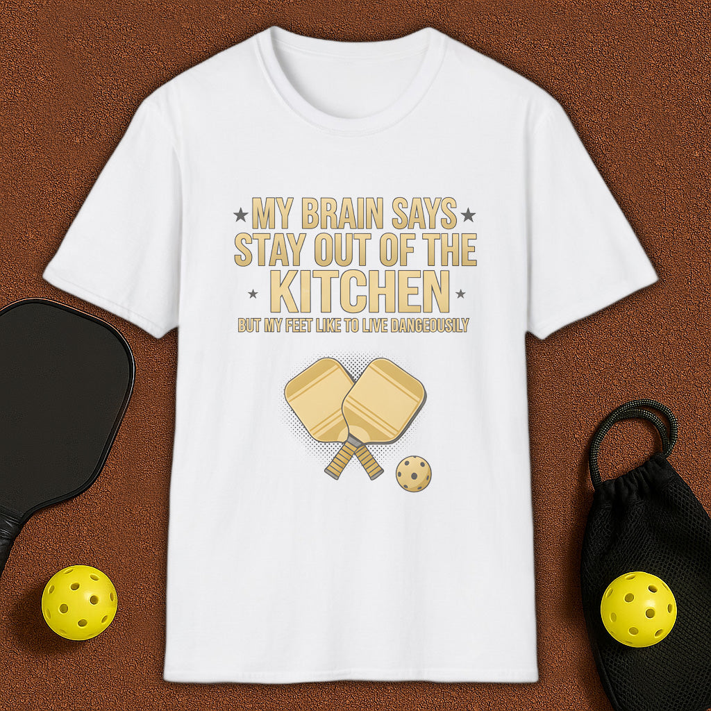 Brain Of Pickleball T-Shirt