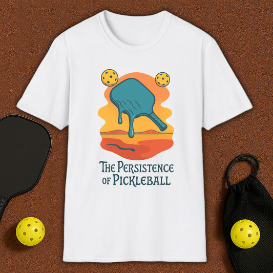 Salvador Dali Style Pickleball T-Shirt