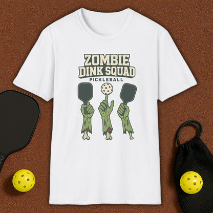 Zombie Squad Haloween Pickleball T-Shirt