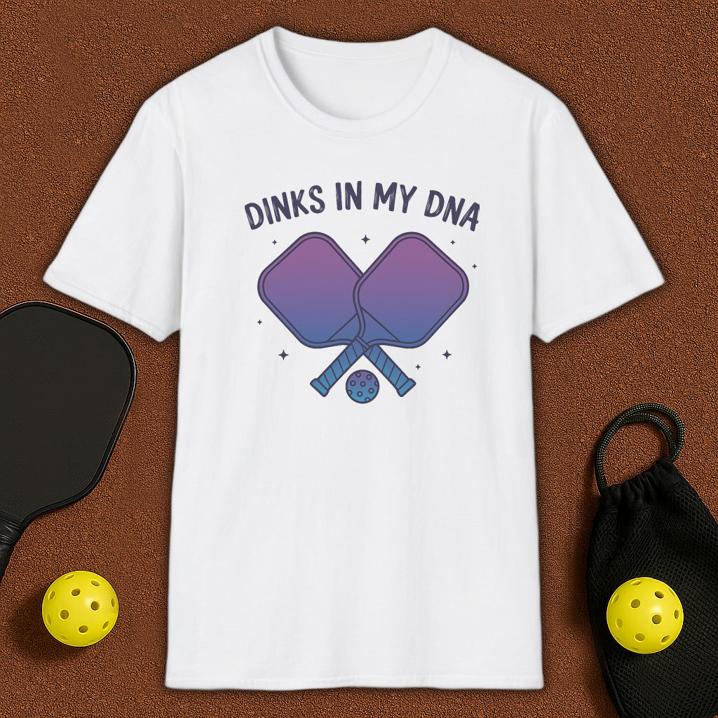 Dinks in My DNA Pickleball T-Shirt