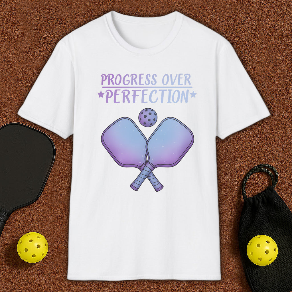 Perfection of Progress Pickleball T-Shirt