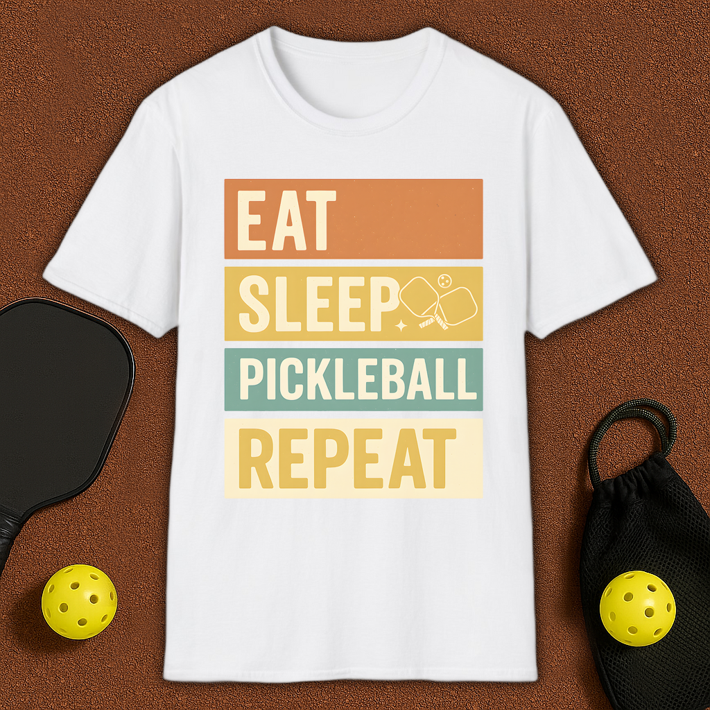 Eat Sleep Pickleball  T-Shirt
