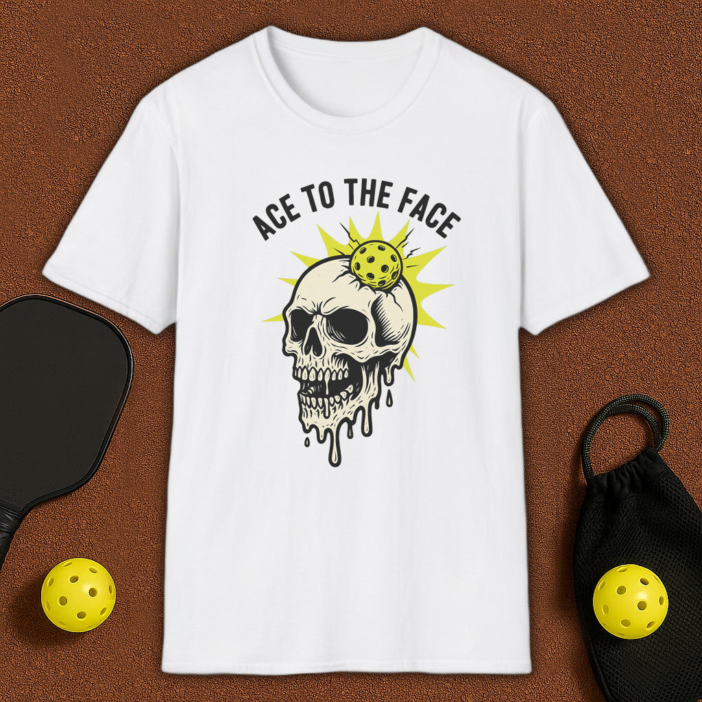 Ace To The Face Pickleball T-Shirt