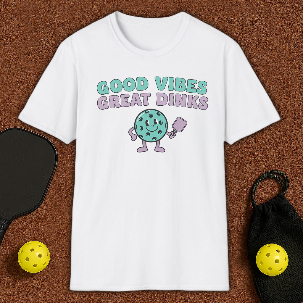 Good Vibes Pickleball T-Shirt