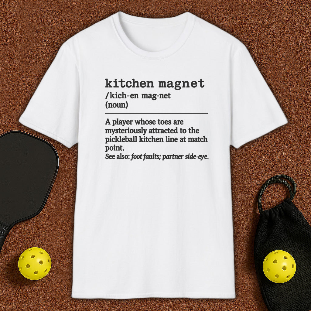 Kitchen Magnet Voc. Pickleball T-Shirt