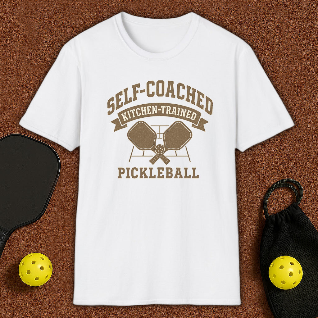Self Coached Pickleball T-Shirt