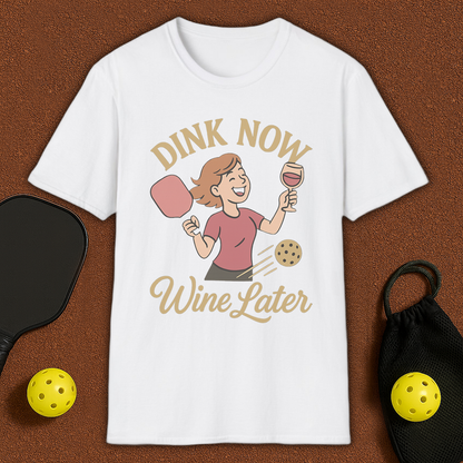 Dinl & Wine Pickleball T-Shirt