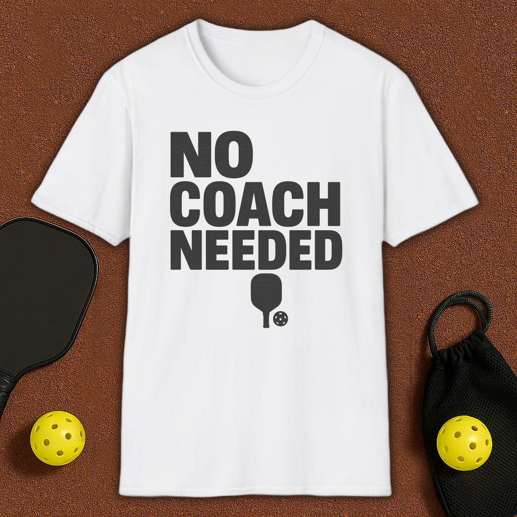 No Coach Pickleball T-Shirt