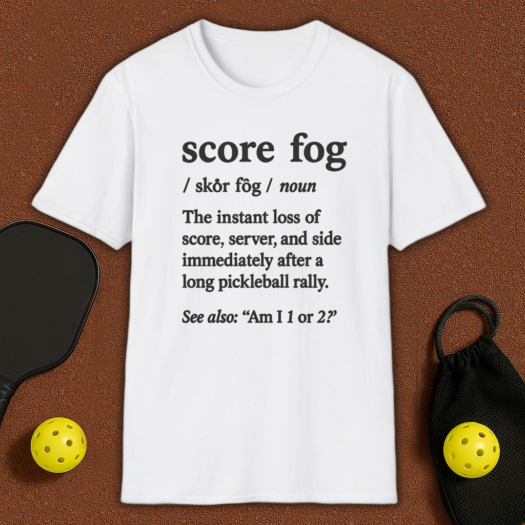 Score Fog Voc. Pickleball T-Shirt