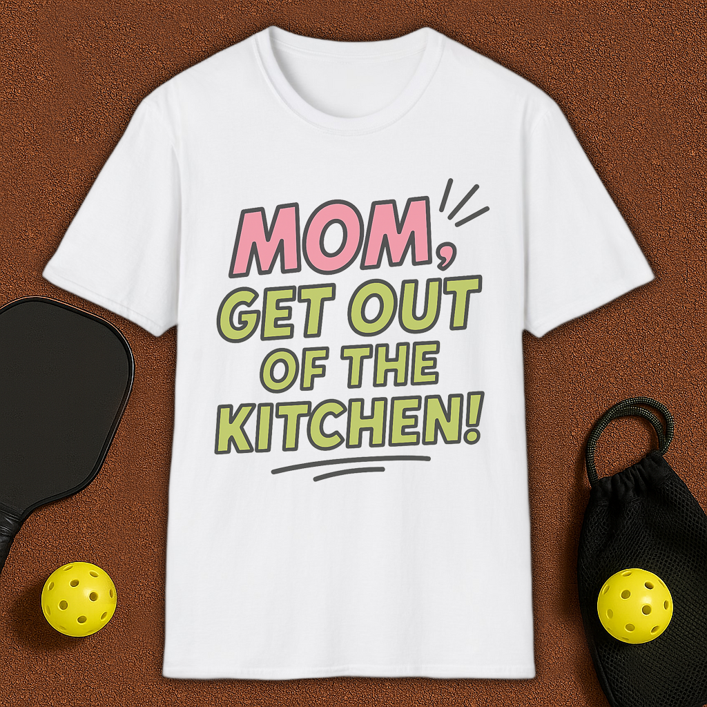 Pickleball Mom Off The Kitchen T-Shirt