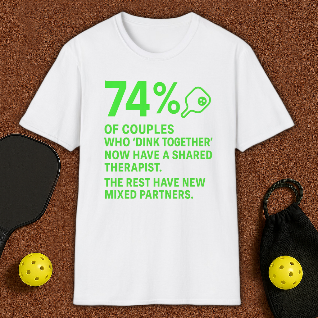 Couples Who Dink Need Therapist Pickleball T-Shirt