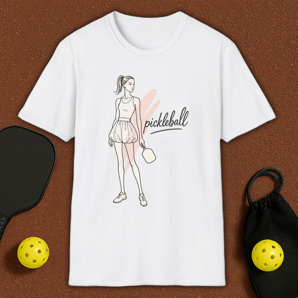 French Style Pickleball T-Shirt