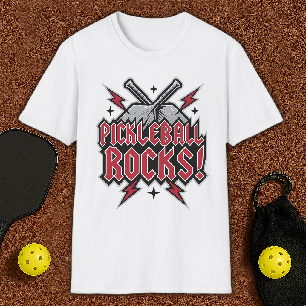 Pickleball Rocks! T-Shirt