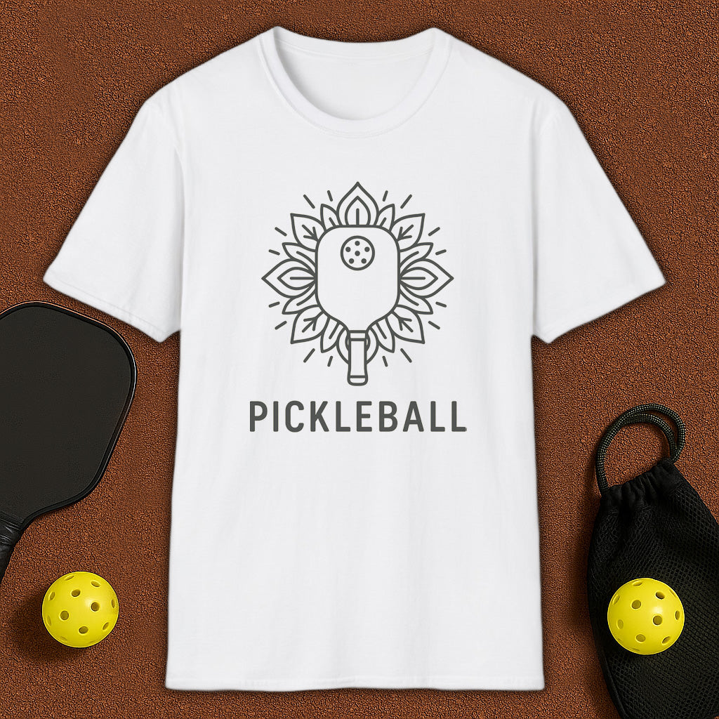 Padle Mandala Yoga Pickleball T-Shirt