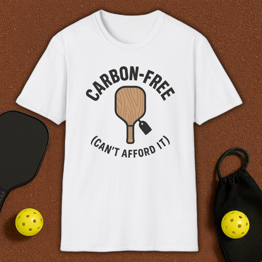 Carbon Fee Pickleball T-Shirt