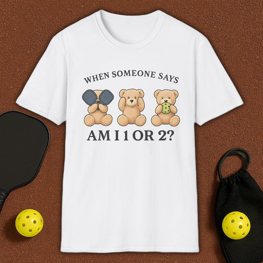 Cute Teddy Pickleball T-Shirt