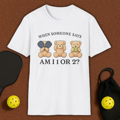 Cute Teddy Pickleball T-Shirt