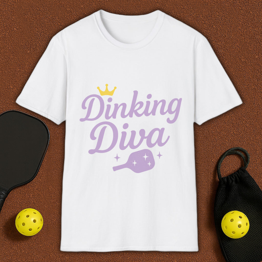 Dinking Diva Pickleball T-Shirt