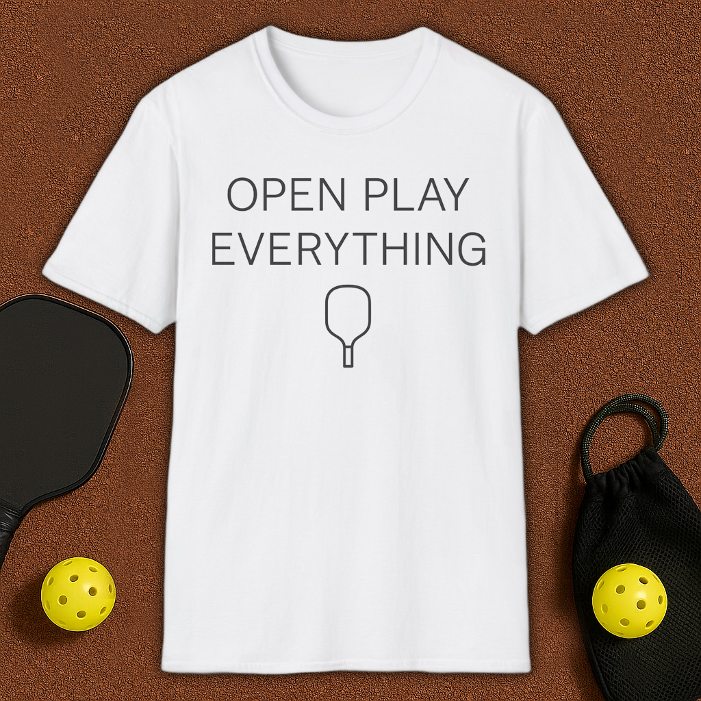 Open Play Pickleball T-Shirt