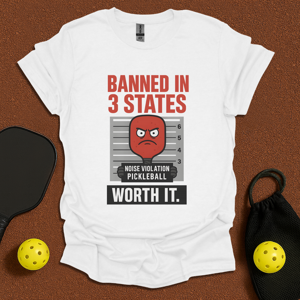 Noice Violation Pickleball T-Shirt
